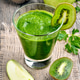 Green smoothie in glass Green smoothie in glass - PhotoDune Item for Sale