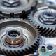 Close-up helical gears in car automatic transmission Close-up helical gears in car automatic transmission - PhotoDune Item for Sale