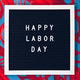 Happy Labor Day sign on red and blue background 69 Happy Labor Day sign on red and blue background 69 - PhotoDune Item for Sale