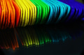 Rainbow abstract macro done with colorful wooden sticks Rainbow abstract macro done with colorful wooden sticks - PhotoDune Item for Sale