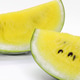 close-up of some pieces of refreshing watermelon, yellow watermelon with mint leaves and ice pieces close-up of some pieces of refreshing watermelon, yellow watermelon with mint leaves and ice pieces - PhotoDune Item for Sale