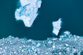 Iceland. An aerial view of an iceberg. Winter landscape from a drone. Jokulsarlon Iceberg Lagoon. Iceland. An aerial view of an iceberg. Winter landscape from a drone. Jokulsarlon Iceberg Lagoon. - PhotoDune Item for Sale