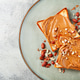 peanut butter toast, top view, breakfast, no people, peanut butter toast, top view, breakfast, no people, - PhotoDune Item for Sale