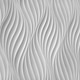 Abstract striped wavy off white gypsum background Abstract striped wavy off white gypsum background - PhotoDune Item for Sale