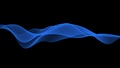 Illustration of soundwaves on black background. Abastract blue curvy mesh. Illustration of soundwaves on black background. Abastract blue curvy mesh. - PhotoDune Item for Sale