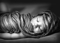 Newborn girl sleeping Newborn girl sleeping - PhotoDune Item for Sale