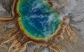 Aerial view of Grand prismatic spring in Yellowstone national park, USA Aerial view of Grand prismatic spring in Yellowstone national park, USA - PhotoDune Item for Sale