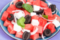 Summer salad of watermelon and feta cheese as source vitamins and minerals Summer salad of watermelon and feta cheese as source vitamins and minerals - PhotoDune Item for Sale