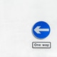one way traffic sign one way traffic sign - PhotoDune Item for Sale