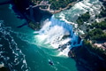 Niagara waterfall from above, Aerial view of Niagara waterfall. Niagara waterfall from above, Aerial view of Niagara waterfall. - PhotoDune Item for Sale