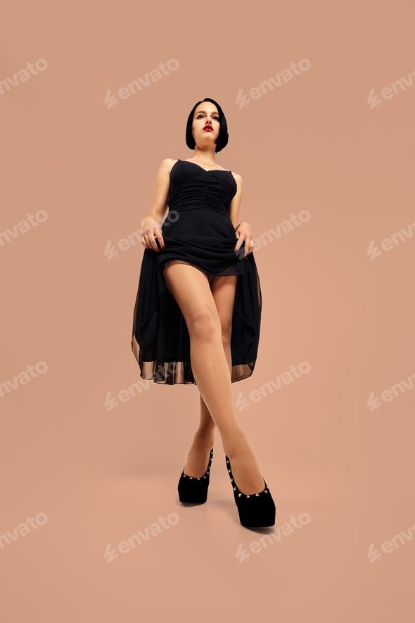 ladies lifting their dresses Pretty Girl Lifting Skirt Female Legs Stock Photo 468215618