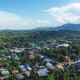 Aerial view from drone of the rural village in the mountains Aerial view from drone of the rural village in the mountains - PhotoDune Item for Sale