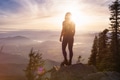 Adventurous Caucasian Adult Woman hiking in Canadian Nature Adventurous Caucasian Adult Woman hiking in Canadian Nature - PhotoDune Item for Sale