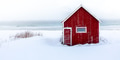 A Red Cabin A Red Cabin - PhotoDune Item for Sale