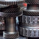 Close-up helical gears in car automatic transmission Close-up helical gears in car automatic transmission - PhotoDune Item for Sale