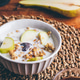 Bowl of Granola with Pear and Raisins Bowl of Granola with Pear and Raisins - PhotoDune Item for Sale