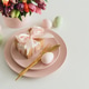 Easter Table Setting with Gift Box, Decorated Eggs and Tulips. Festive Spring Arrangement Easter Table Setting with Gift Box, Decorated Eggs and Tulips. Festive Spring Arrangement - PhotoDune Item for Sale