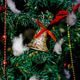Close-up view of a decorated Christmas tree with ornaments Close-up view of a decorated Christmas tree with ornaments - PhotoDune Item for Sale