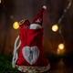 Handmade Red Santa Gift Bag with Fairy Lights Handmade Red Santa Gift Bag with Fairy Lights - PhotoDune Item for Sale
