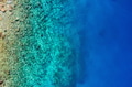 Mediterranean sea. Aerial view on water and rocks. Transparent water. Mediterranean sea. Aerial view on water and rocks. Transparent water. - PhotoDune Item for Sale