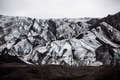 Glacier covered with volcanic ash in Iceland Glacier covered with volcanic ash in Iceland - PhotoDune Item for Sale