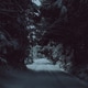 Snow covered road Snow covered road - PhotoDune Item for Sale