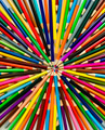 Fun abstract explosion of colors flat lay suitable for background wallpaper or screensaver Fun abstract explosion of colors flat lay suitable for background wallpaper or screensaver - PhotoDune Item for Sale