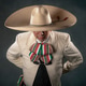 A man wearing a sombrero and a white suit A man wearing a sombrero and a white suit - PhotoDune Item for Sale