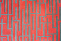 Red pattern with maze on retro fabric texture. Red pattern with maze on retro fabric texture. - PhotoDune Item for Sale