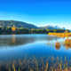 Fabulous view of Wagenbruchsee (Geroldsee) lake with Wetterstein mountain range on background. Fabulous view of Wagenbruchsee (Geroldsee) lake with Wetterstein mountain range on background. - PhotoDune Item for Sale