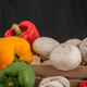 Vegetables on wooden box Vegetables on wooden box - PhotoDune Item for Sale