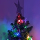 Close-up of decorated Christmas tree with glowing lights. Close-up of decorated Christmas tree with glowing lights. - PhotoDune Item for Sale