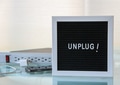 First Friday in March is National Day of Unplugging to do things other than using technology First Friday in March is National Day of Unplugging to do things other than using technology - PhotoDune Item for Sale