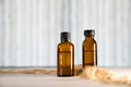 Mock-up amber glass bottles Mock-up amber glass bottles - PhotoDune Item for Sale