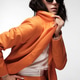 Spectacular beautiful woman in a trendy orange suit with classic make-up. Beauty face. Spectacular beautiful woman in a trendy orange suit with classic make-up. Beauty face. - PhotoDune Item for Sale