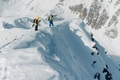 Sportsmen is walkig on the mountain Sportsmen is walkig on the mountain - PhotoDune Item for Sale
