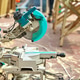 Close-up of a laser circular saw at a construction site. Products for home and garden and production Close-up of a laser circular saw at a construction site. Products for home and garden and production - PhotoDune Item for Sale
