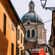 A picturesque view of Mantua architecture with a stunning dome and colorful buildings. A picturesque view of Mantua architecture with a stunning dome and colorful buildings. - PhotoDune Item for Sale