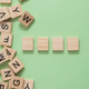 A pile of wooden letters A pile of wooden letters - PhotoDune Item for Sale