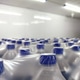 bottles water wrapped in plastic awaiting distribution in cold storage facility. closeup. bottles water wrapped in plastic awaiting distribution in cold storage facility. closeup. - PhotoDune Item for Sale