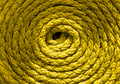 Heavy-duty yellow maritime ships rope looking from above. Round shapes lines for concept copy space. Heavy-duty yellow maritime ships rope looking from above. Round shapes lines for concept copy space. - PhotoDune Item for Sale