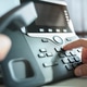 Dialing a telephone in the office Dialing a telephone in the office - PhotoDune Item for Sale