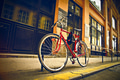 red bicycle red bicycle - PhotoDune Item for Sale