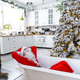 Santa is lying resting in New bathtub under festive Christmas tree as New Year's gift Santa is lying resting in New bathtub under festive Christmas tree as New Year's gift - PhotoDune Item for Sale