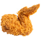 Fried Chicken Wing isolated on white background with clipping path. Fried Chicken Wing isolated on white background with clipping path. - PhotoDune Item for Sale