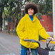 man afro mexican is on a rented bike with a look of contemplation on the streets of Mexico City man afro mexican is on a rented bike with a look of contemplation on the streets of Mexico City - PhotoDune Item for Sale
