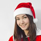 Beautiful young santa clause woman, isolated Beautiful young santa clause woman, isolated - PhotoDune Item for Sale
