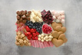 Charcuterie Valentines Day board with chocolate sweets. Charcuterie Valentines Day board with chocolate sweets. - PhotoDune Item for Sale