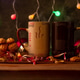 Steaming Christmas coffee cups bokeh lights Winter holidays music background, cozy home, love dating Steaming Christmas coffee cups bokeh lights Winter holidays music background, cozy home, love dating - PhotoDune Item for Sale
