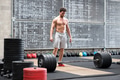 Athlete psyching himself up before lifting weights Athlete psyching himself up before lifting weights - PhotoDune Item for Sale